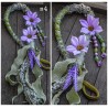 Fairy garden ✿ Single hairwraps, Atéba amovible, Dreadwrap