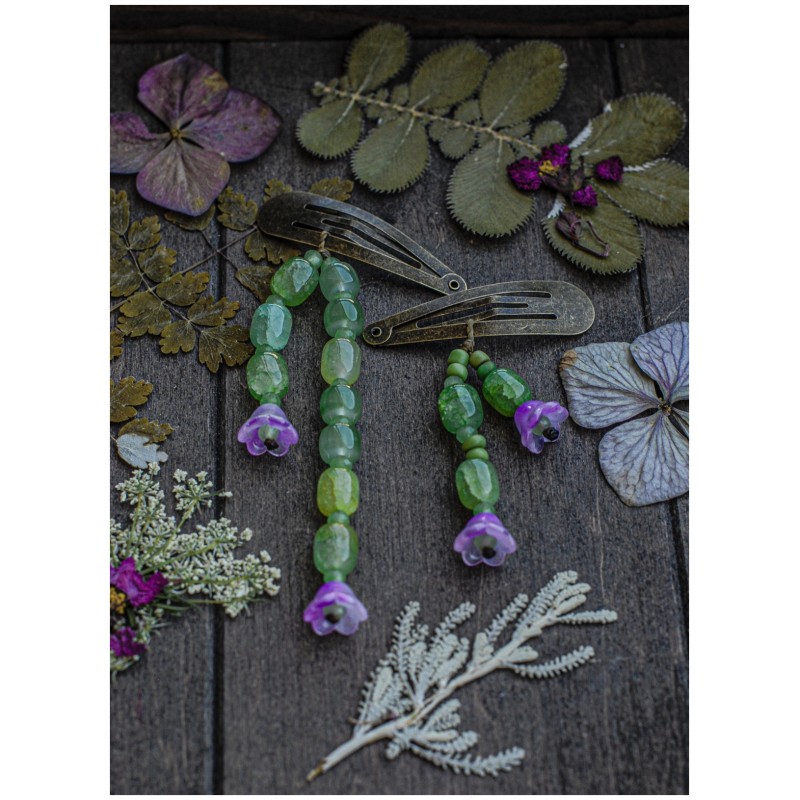 Fairy garden ✿ Hair clips set