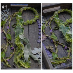 Fairy garden ✿ Single hairwraps, Atéba amovible, Dreadwrap