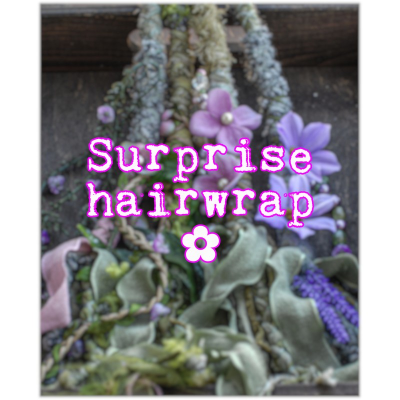 Surprise Hairwrap ✿ Fairy Garden