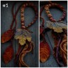 Autumn ✿ Single hairwraps, Atéba amovible, Dreadwrap