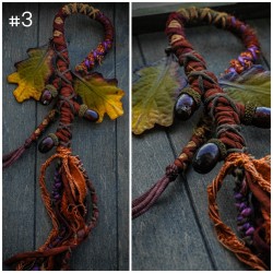 Autumn ✿ Single hairwraps, Atéba amovible, Dreadwrap