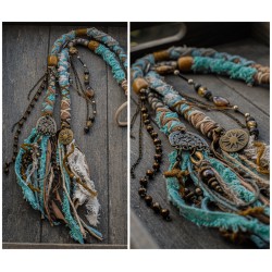 Set of two hairwraps,...