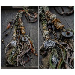 Set of two hairwraps,...