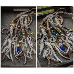 Kuchi coin hairwraps, Dreadwrap, hair jewelry