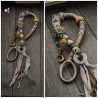 Kuchi coin hairwraps, Atéba amovible, Dreadwrap