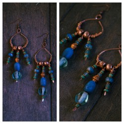 Pair of earrings